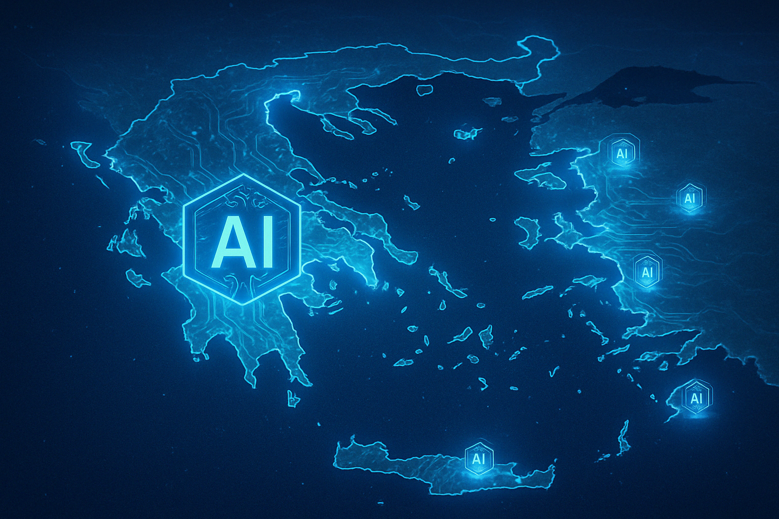 eBook με παραδείγματα εφαρμογών AI σε ξενοδοχεία και ταξιδιωτικά γραφεία